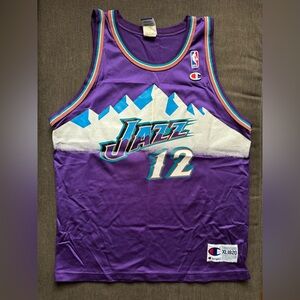 Authentic John Stockton Utah Jazz Jersey